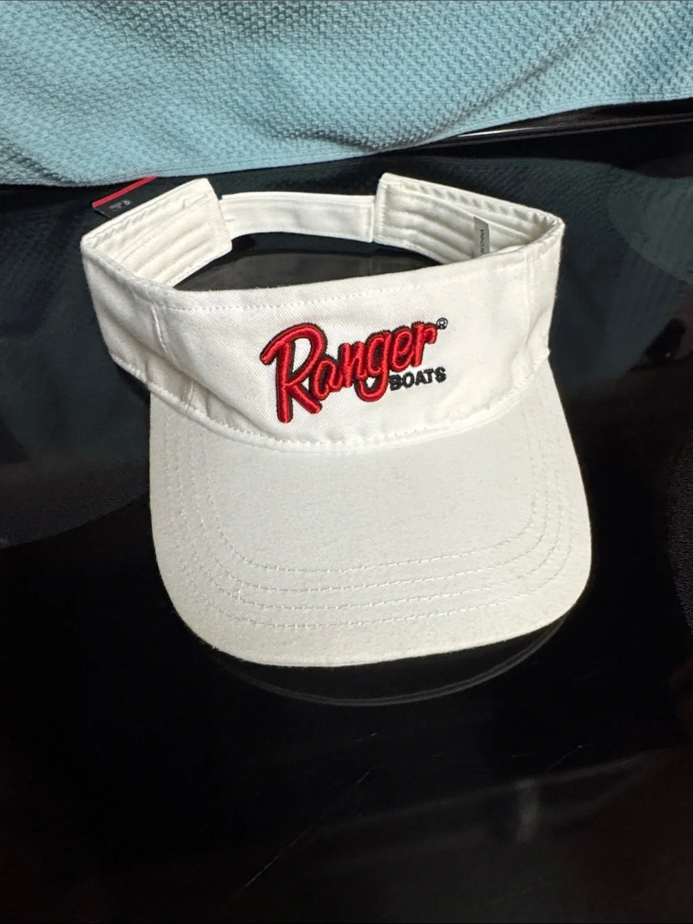 Ranger Boats White Embroidered Visor